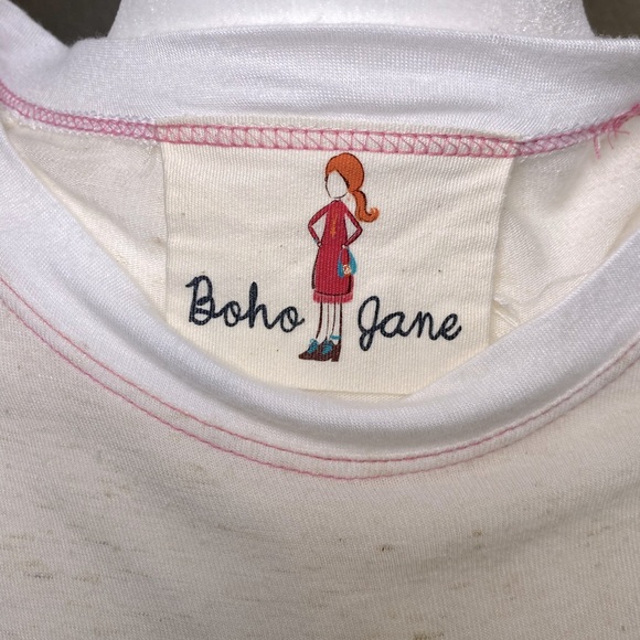 Boho Jane Embroidered Sleeve T-shirt - Picture 3 of 8